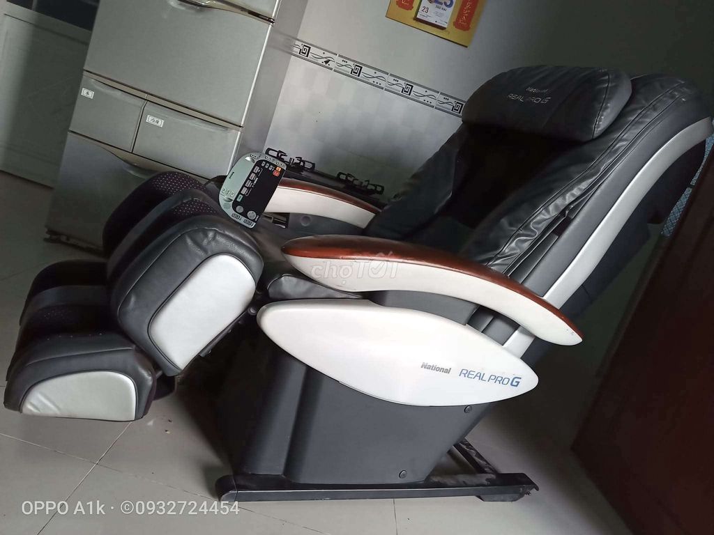Ghế massage National Nhật Bản. Mua bán Nội thất, đồ gia dụng khác tại Huyện Vũng Liêm Vĩnh Long được đăng bởi Vĩnh  hình 1