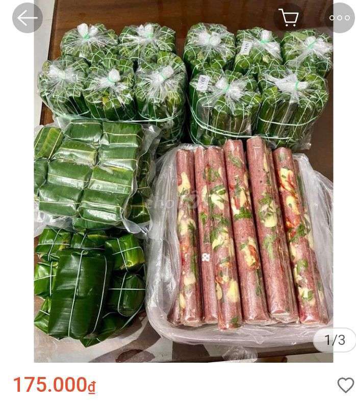 Nem chua Thanh Hóa 5 cây. Mua bán Đồ ăn, thực phẩm và các loại khác tại Thị xã Bỉm Sơn Thanh Hóa được đăng bởi Phạm Văn Hải hình 1