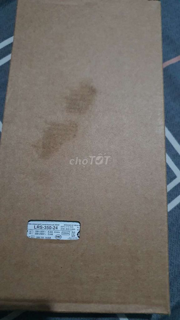 Bộ nguồn MEAN WELL LRS-350-24. Mua bán Linh kiện (RAM, Card...) tại Thị xã Duy Tiên Hà Nam được đăng bởi Nguyên Vũ hình 1