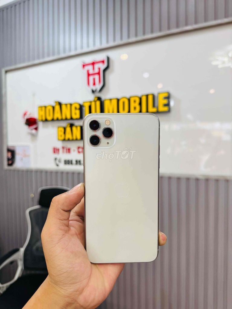 Apple iPhone 11 Pro Max 64GB Trắng. Mua bán Điện thoại tại Quận Liên Chiểu Đà Nẵng được đăng bởi Hoàng Tú Mobile hình 1