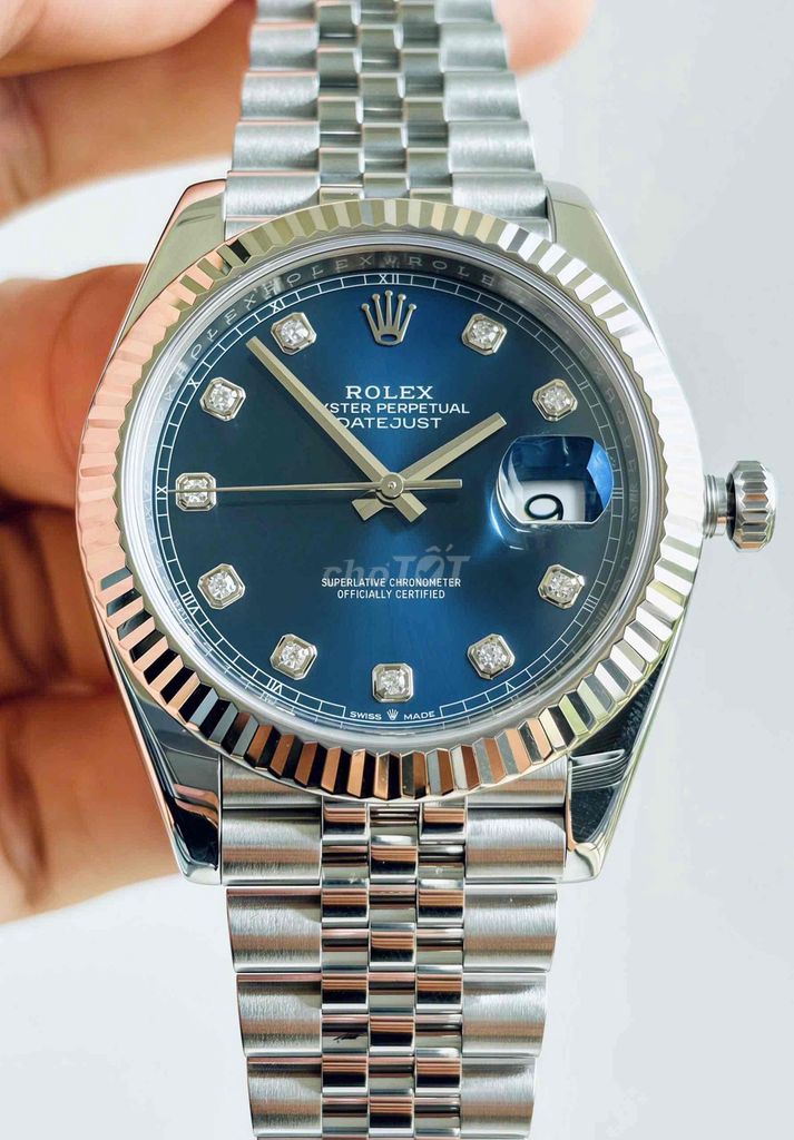 Rolex Datejust 126334 Diamond Blue 41mm. Mua bán Đồng hồ tại Quận Thanh Xuân Hà Nội được đăng bởi Nguyễn Lương hình 1