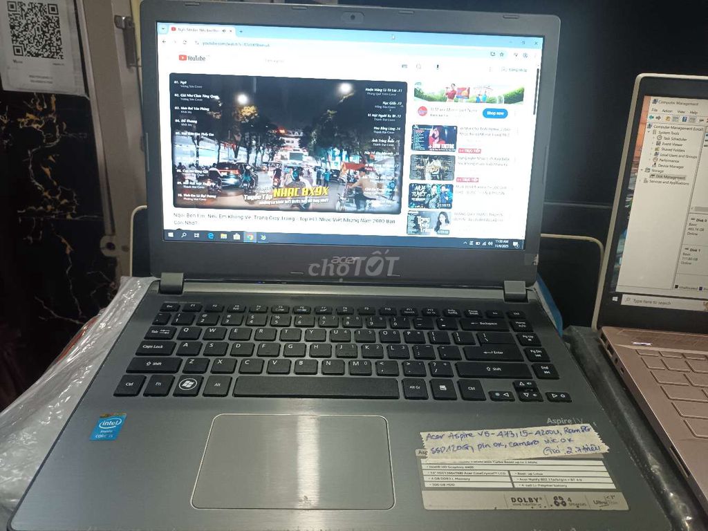 Bán cực rẻ lap acer V5-473 i5-4200U ram8g ssd120g. Mua bán Laptop tại Quận Hải Châu Đà Nẵng được đăng bởi Anh Lý hình 5