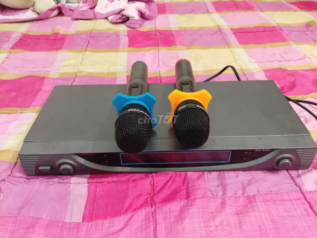 Micro không dây BS-999II Xám. Mua bán Tivi, Âm thanh tại Thị xã Bến Cát Bình Dương được đăng bởi Nguyễn Đức Phương hình 1