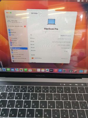 Bán MacBook Pro 2019