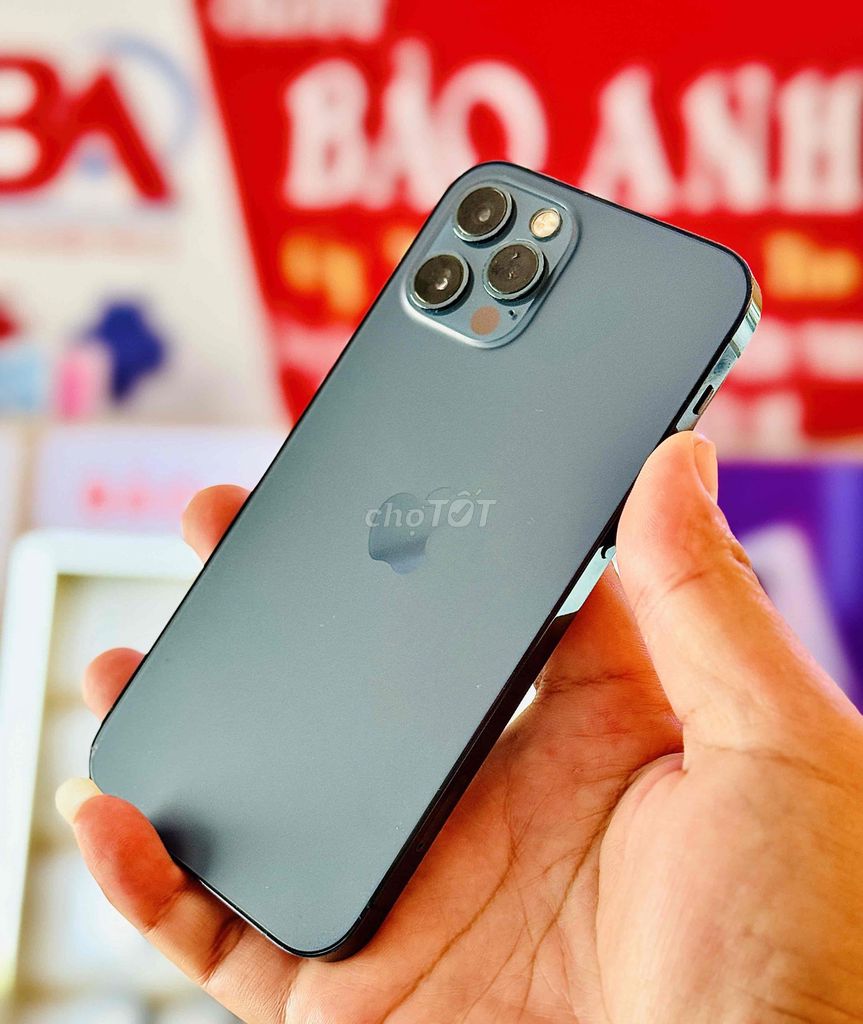Apple iPhone 12 Pro 128GB Xám. Mua bán Điện thoại tại Thành phố Qui Nhơn Bình Định được đăng bởi Bảo Anh Mobile Quy Nhơn hình 1
