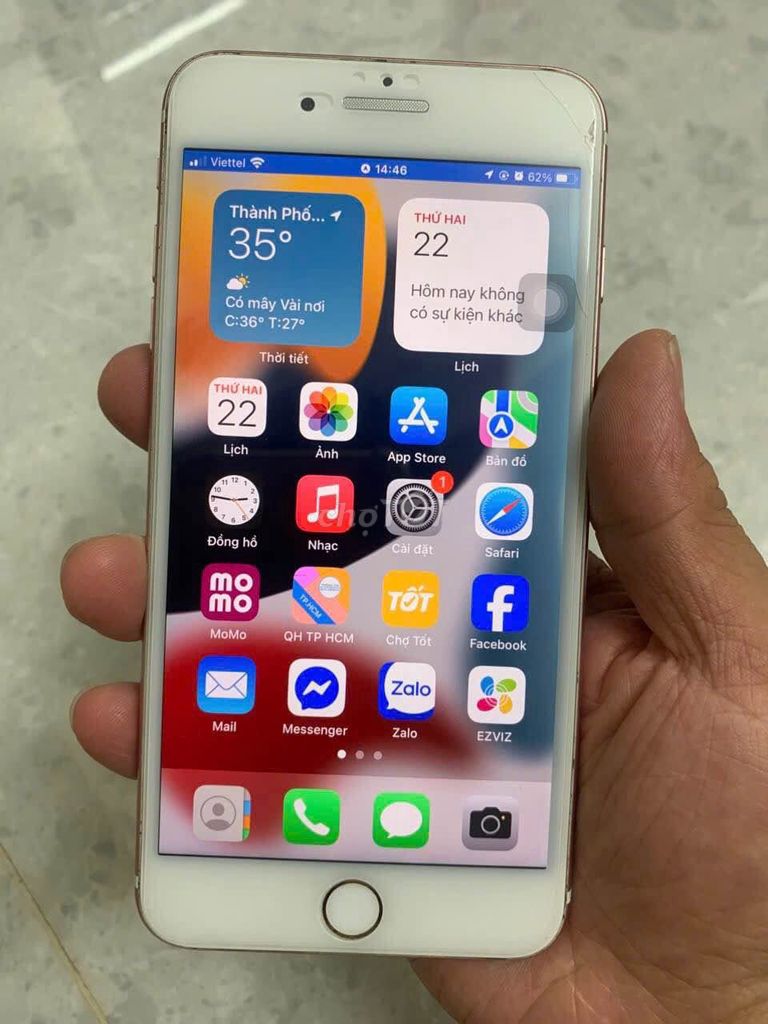 Apple iPhone 7 Plus 128GB Vàng hồng Like New. Mua bán Điện thoại tại Quận 5 Tp Hồ Chí Minh được đăng bởi Hội Đồ Điện Tử hình 1