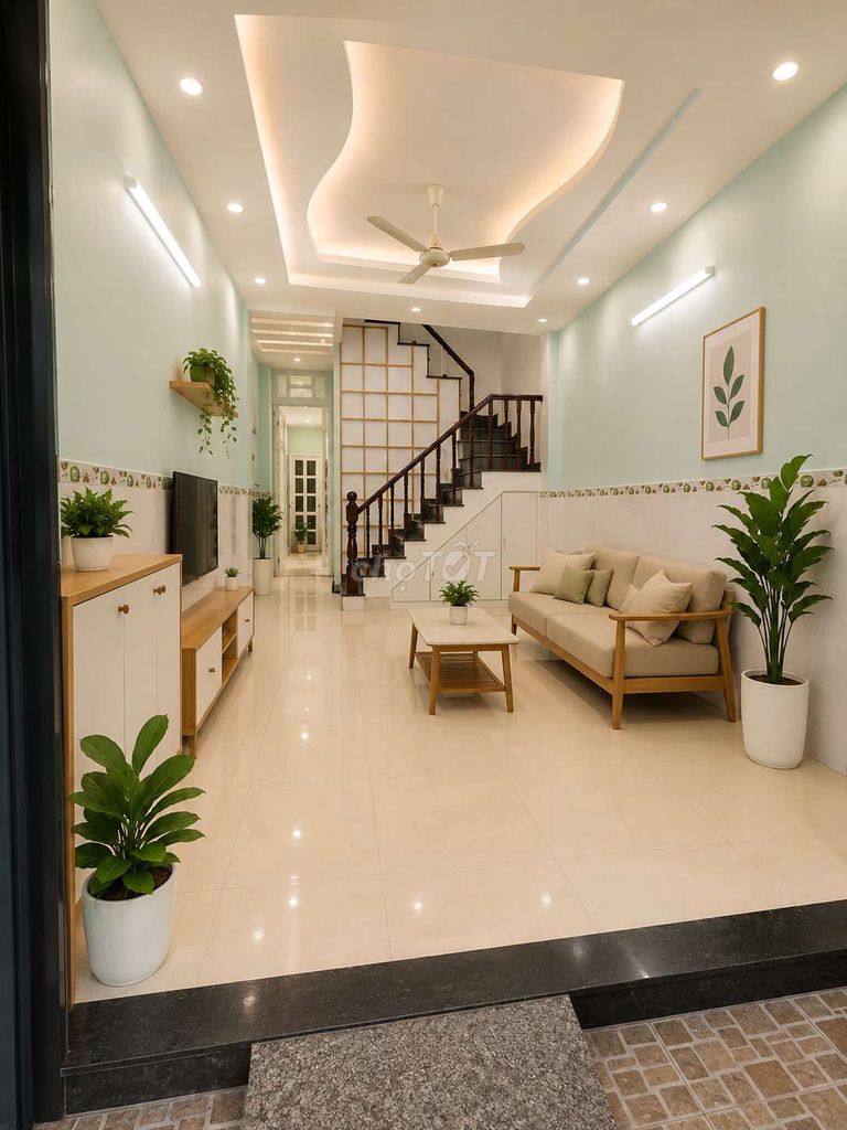 Nhà Mặt Tiền 4 x 20, 3 Tầng  Đường Phạm Thế Hiển Quận 8 Nhỉnh 6 tỷ