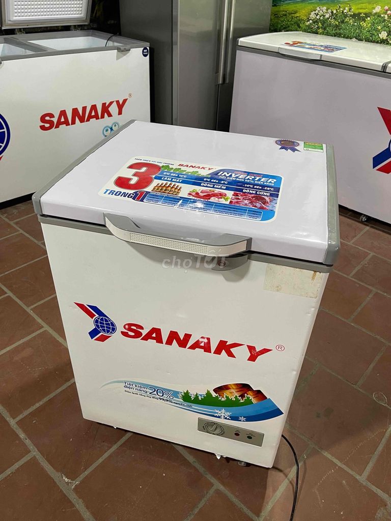 Tủ đông Sanaky 150 lít Trắng. Mua bán Tủ lạnh tại Quận Tân Phú Tp Hồ Chí Minh được đăng bởi cửa hàng thanh lý đồ cũ hình 1
