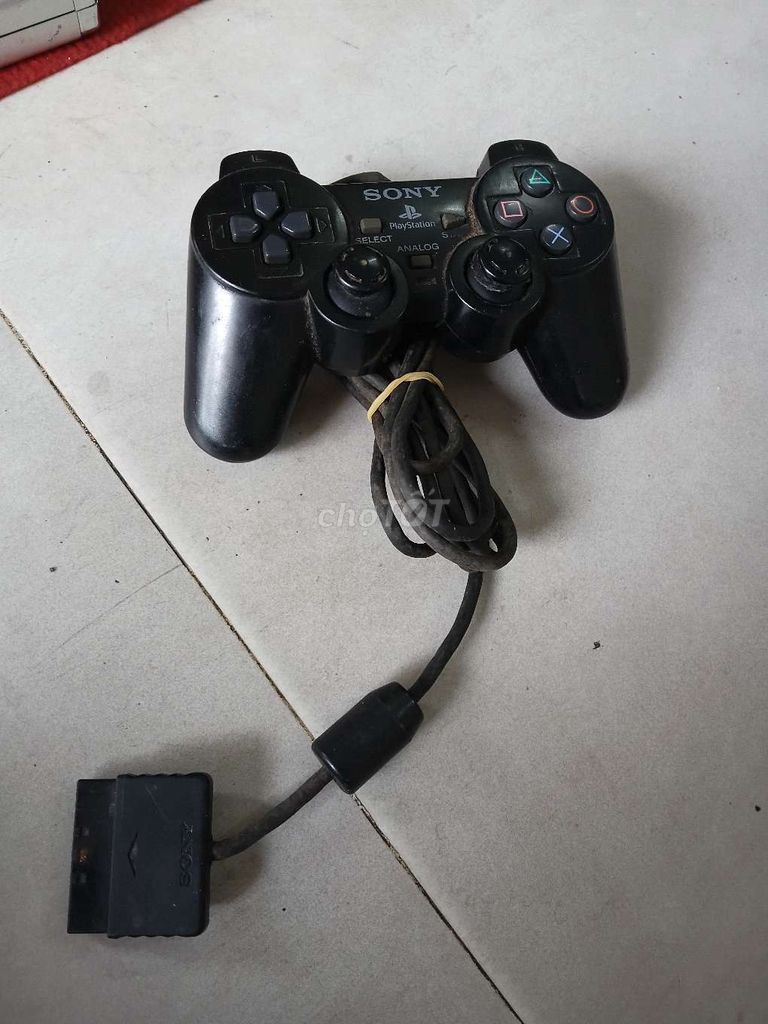 Tay cầm chơi game Sony PlayStation Đen. Mua bán Thiết bị chơi game tại Quận Nam Từ Liêm Hà Nội được đăng bởi sưu tầm đồ cũ  hình 1