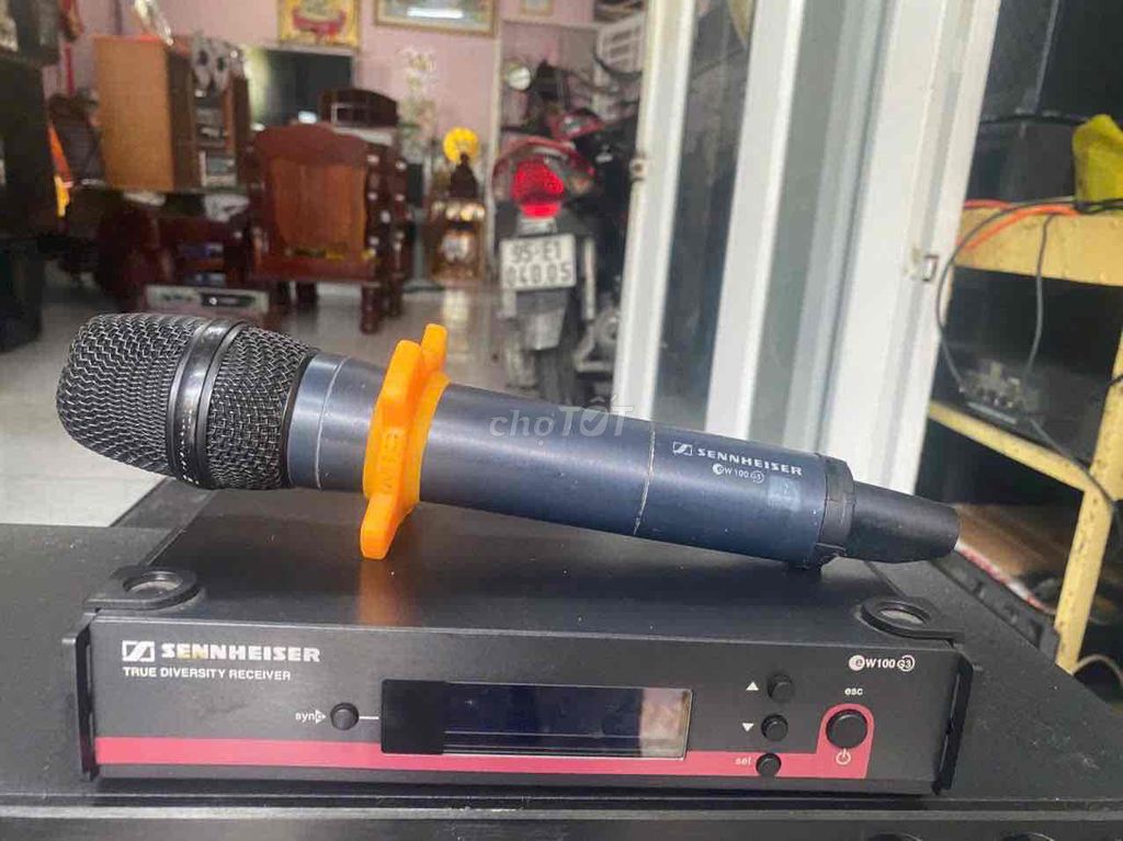 Micro không dây Sennheiser G100 Đen. Mua bán Tivi, Âm thanh tại Quận Cái Răng Cần Thơ được đăng bởi ĐUC HOÀNG hình 1