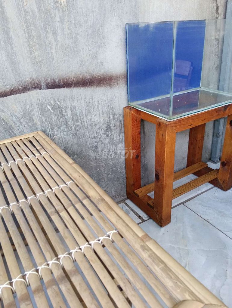 Hồ cá Kính Gỗ 50x30x40 cm. Mua bán Phụ kiện, Thức ăn, Dịch vụ tại Quận Bình Tân Tp Hồ Chí Minh được đăng bởi Cây cảnh sàigòn hình 1