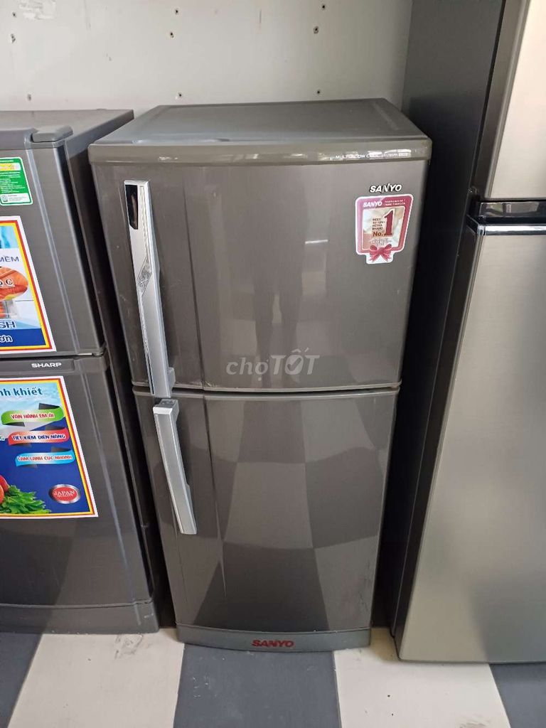 Tủ lạnh sanyo aqua 198 lit nhật bản