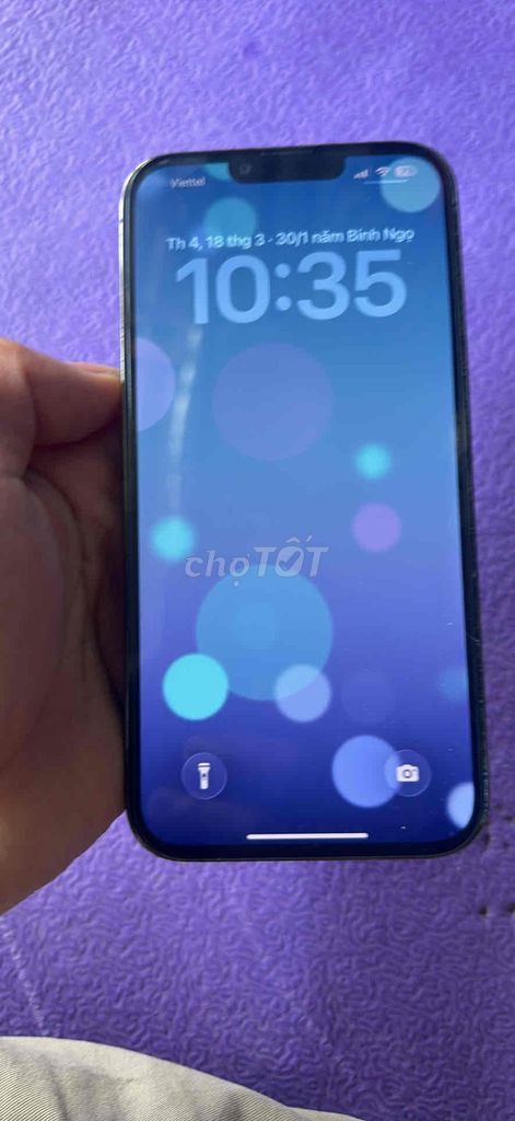 iPhone 13 Pro Max 128GB Xanh Lá - Đã Sử Dụng. Mua bán Điện thoại tại Huyện Ninh Phước Ninh Thuận được đăng bởi Quang Nguyen hình 1