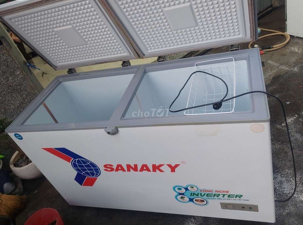 Tủ đông mát Sanaky 350 lít inverter 4099w3