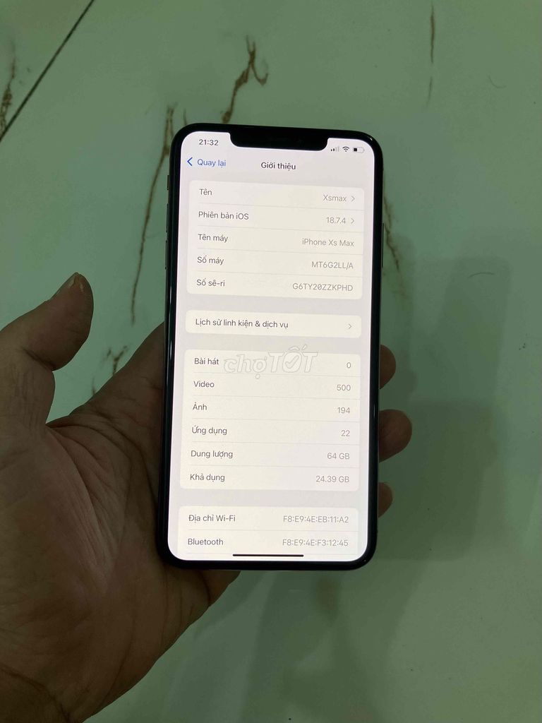 Bán Iphone Xsmax mất face lỗi cam sau icloud sạch. Mua bán Điện thoại tại Quận Hà Đông Hà Nội được đăng bởi Mạnh Mobile hình 1