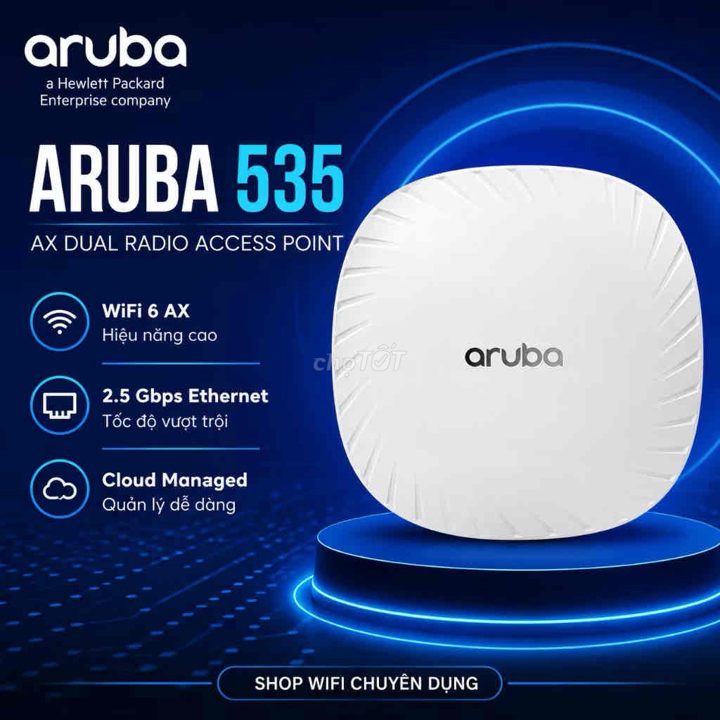 Bộ phát Wifi Aruba 535 Wifi 6 AX. Mua bán Phụ kiện (Màn hình, Chuột...) tại Huyện Thái Thụy Thái Bình được đăng bởi  shopduytuyen hình 1