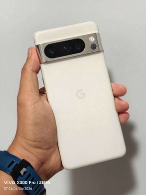 Google Pixel 8 Pro Trắng Đã sử dụng 282 lần sạc