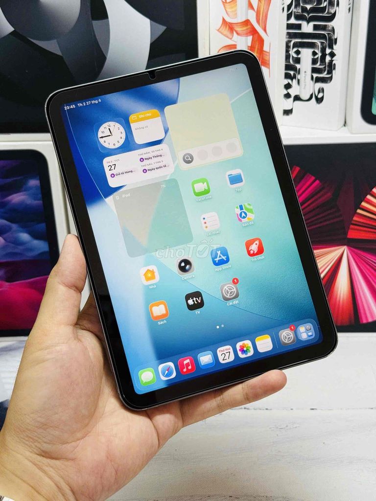 iPad Mini 6 64GB Gray. Mua bán Máy tính bảng tại Quận Hoàng Mai Hà Nội được đăng bởi Bông Xoăn hình 1