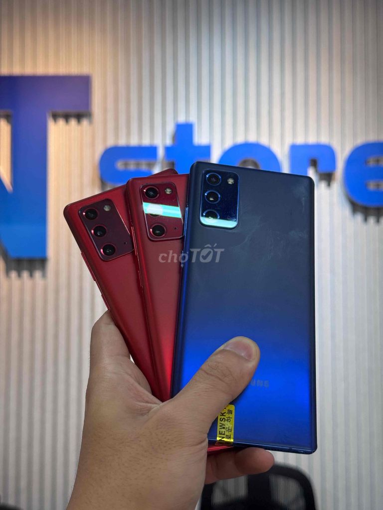 Samsung Galaxy Note 20 256GB Đỏ. Mua bán Điện thoại tại Thành phố Buôn Ma Thuột Đắk Lắk được đăng bởi Cửa hàng điện thoại NT Store BMT hình 1