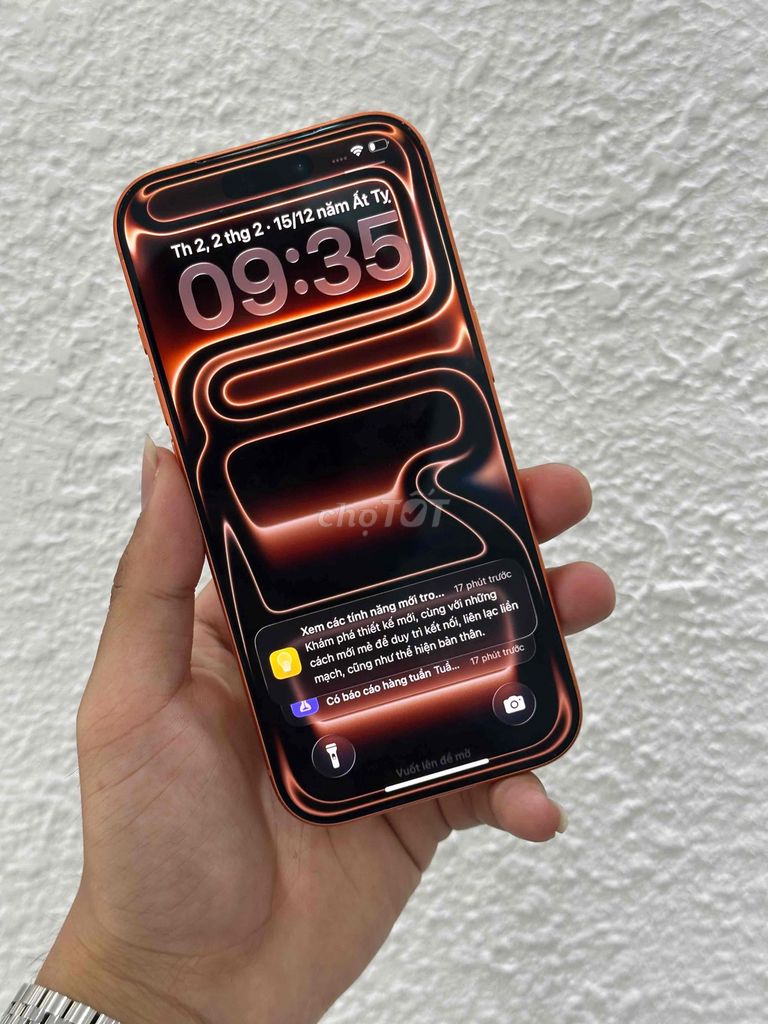 Apple iPhone 17 Pro 256GB Cam Likenew. Mua bán Điện thoại tại Quận Tân Bình Tp Hồ Chí Minh được đăng bởi Van Luc hình 1