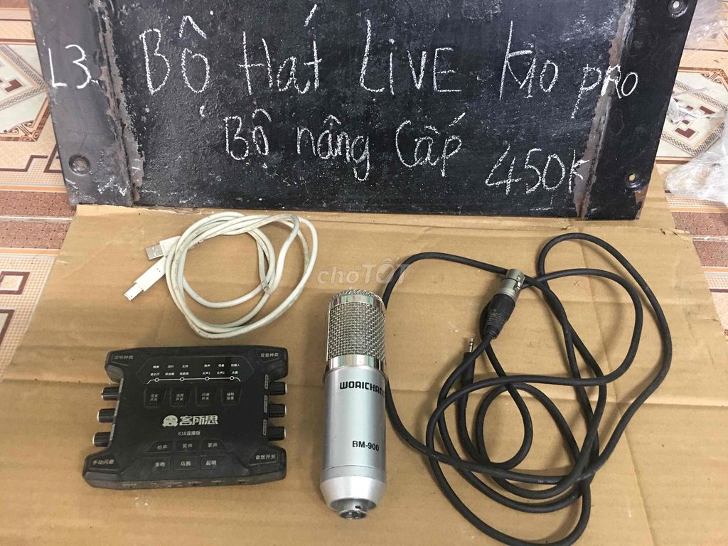 Bộ hát live WOAICHAN K10 Pro. Mua bán Tivi, Âm thanh tại Thị xã Duy Tiên Hà Nam được đăng bởi hinh dieu linh hình 1