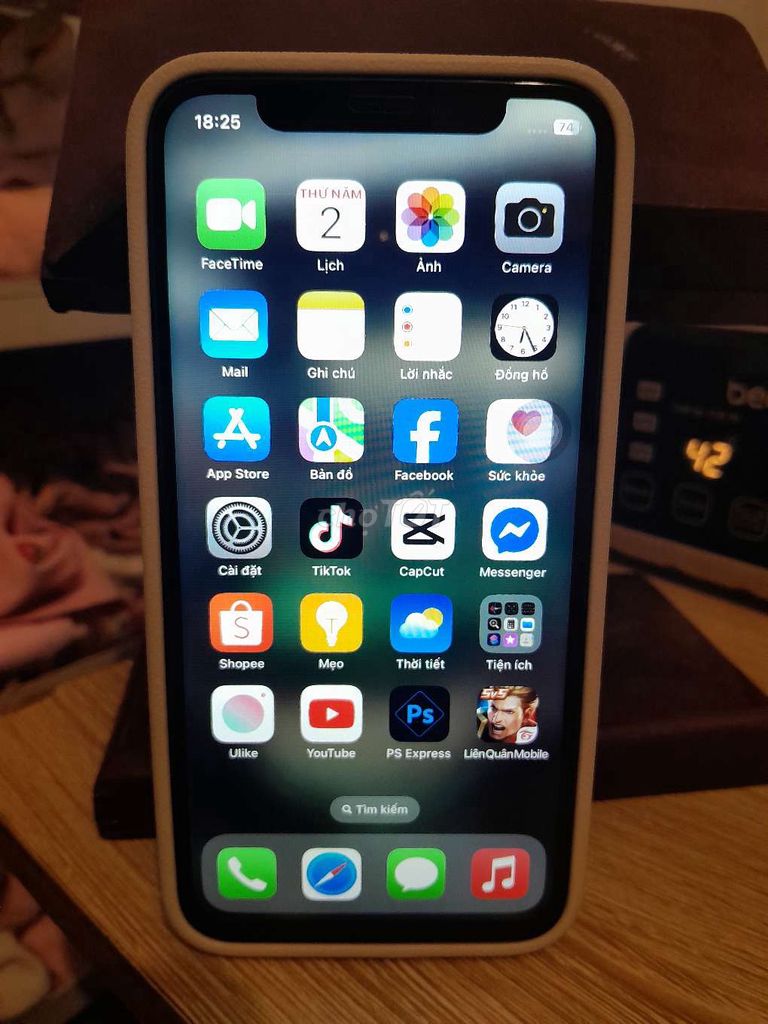 Apple iPhone X Đen. Mua bán Điện thoại tại Huyện Châu Phú An Giang được đăng bởi Giang IS hình 1