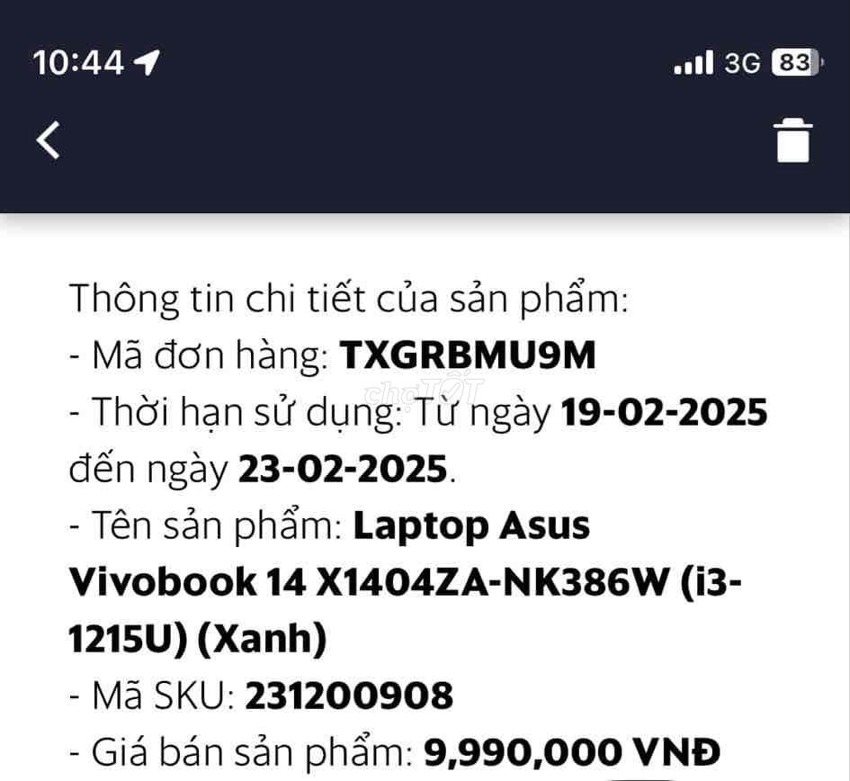 Laptop Asus vivoboook14