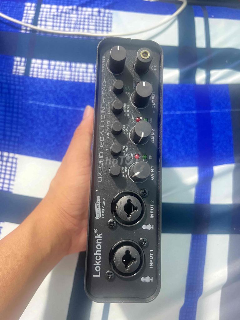 Sound card Lokchonk UX22HD Kim loại Đen. Mua bán Tivi, Âm thanh tại Thành phố Sa Đéc Đồng Tháp được đăng bởi phiến nguyễn hình 1