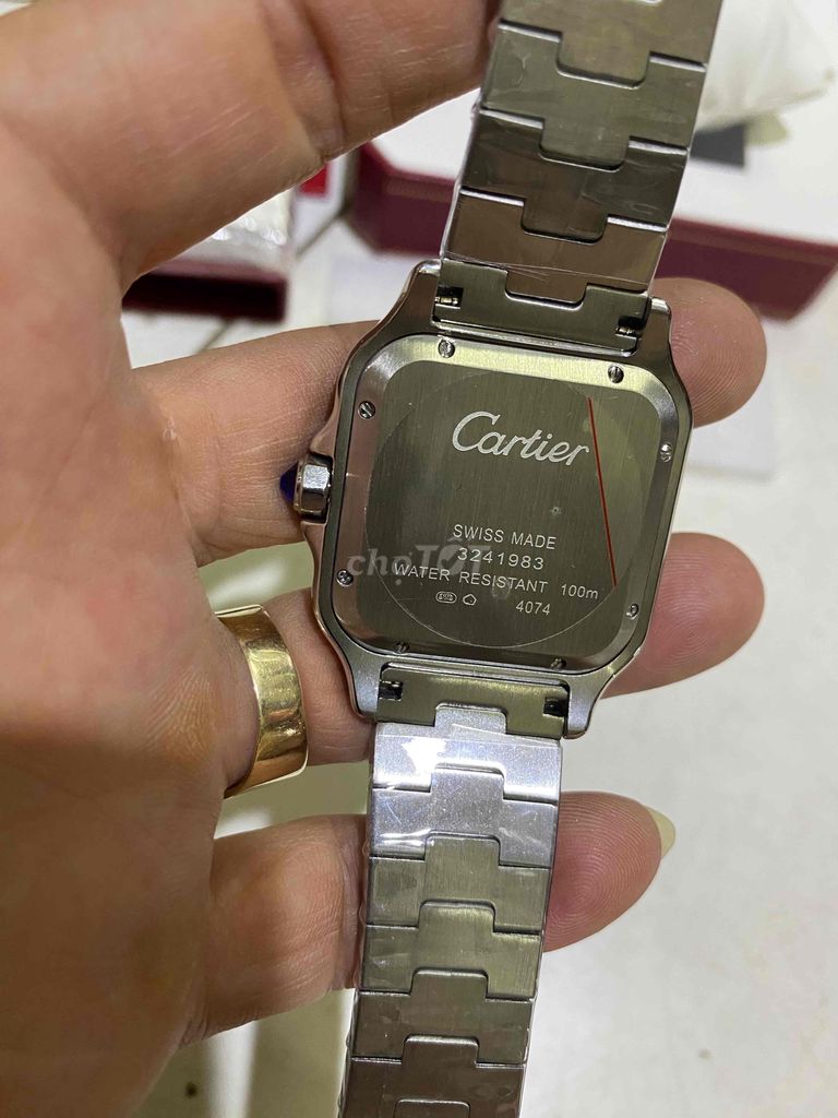 Đồng hồ Cartier cơ size 40mm mới 100%