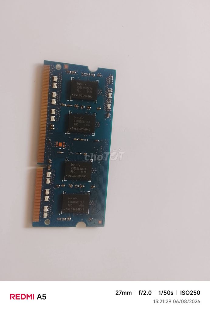 RAM DDR3 2GB Bus 12800S Laptop. Mua bán Linh kiện (RAM, Card...) tại Huyện Hoài Ân Bình Định được đăng bởi Koi Soda hình 1