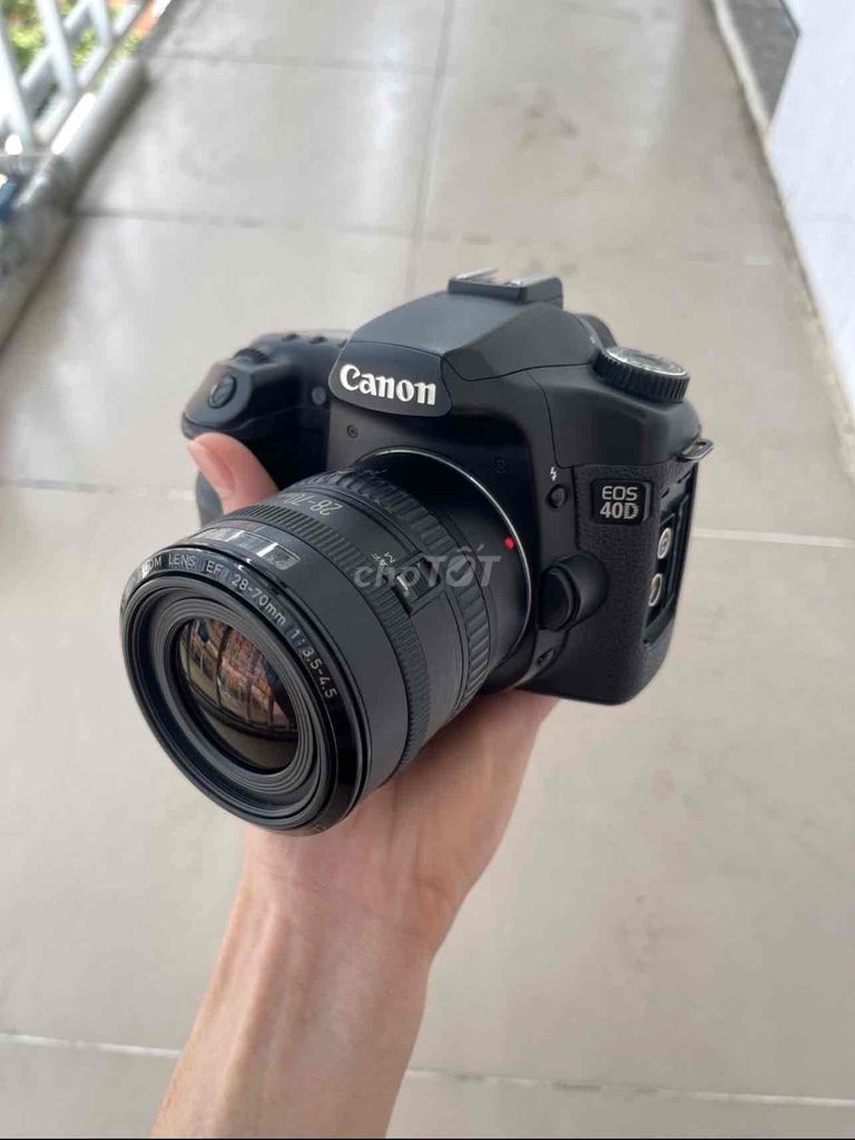 Máy ảnh Canon 40D Đen Like New. Mua bán Máy ảnh, Máy quay tại Quận 7 Tp Hồ Chí Minh được đăng bởi Phong hình 1