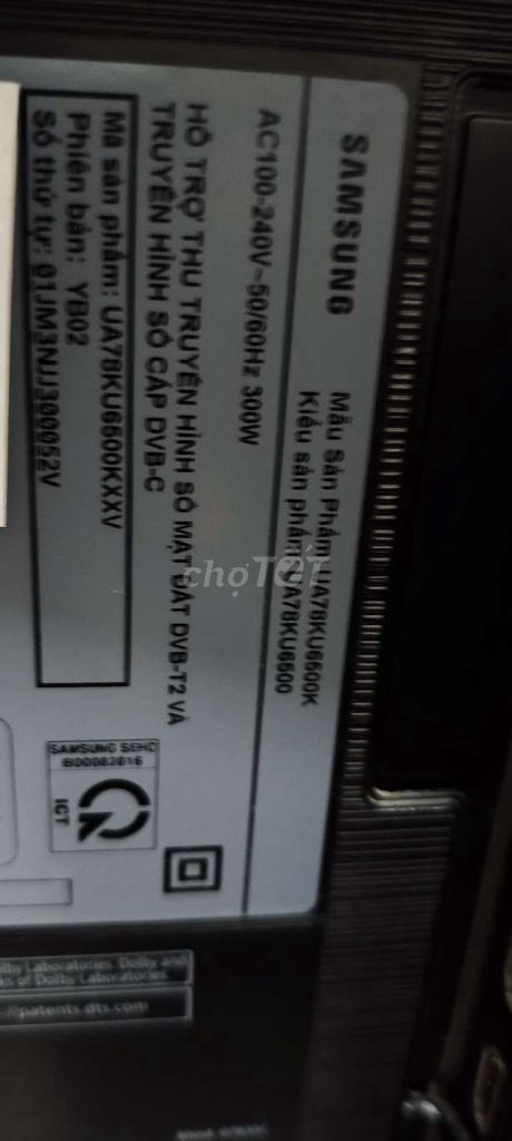 Tivi Samsung 4K 78 inch - 2019. Mua bán Tivi, Âm thanh tại Quận Hai Bà Trưng Hà Nội được đăng bởi Mr Hung hình 1