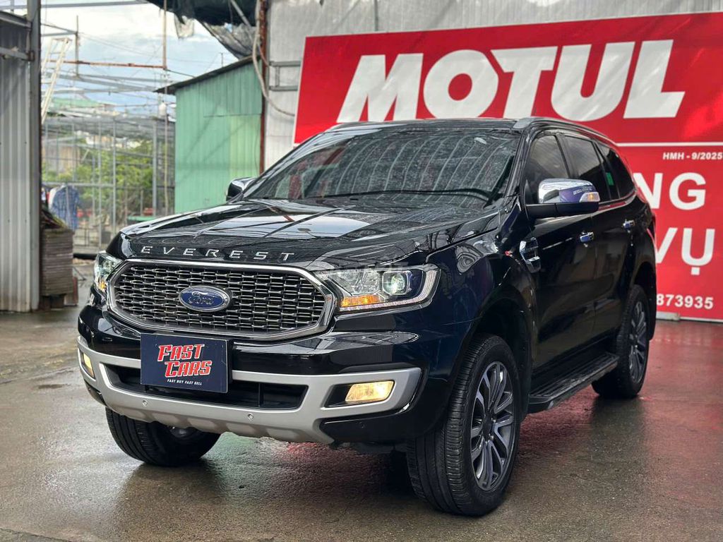 Ford Everest 2022 Titanium 4WD 2.0L, черный, 72 тыс. км