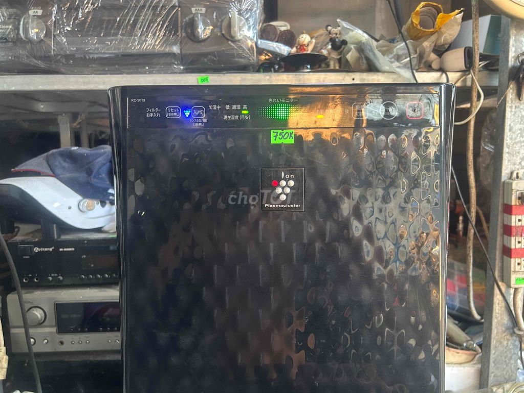 Máy lọc không khí Sharp KC-30T3-B Đen. Mua bán Máy lạnh, điều hoà tại Huyện Vĩnh Thạnh Cần Thơ được đăng bởi Từ Thanh Hoá hình 1