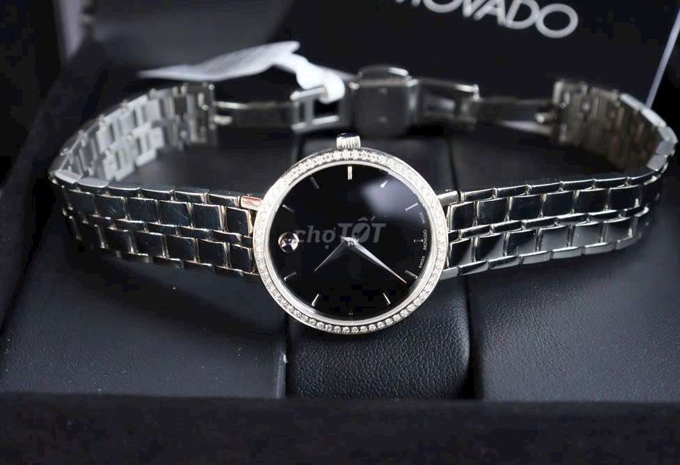 Movado Nữ kim cương mới 100% thích hợp làm quà 8/3