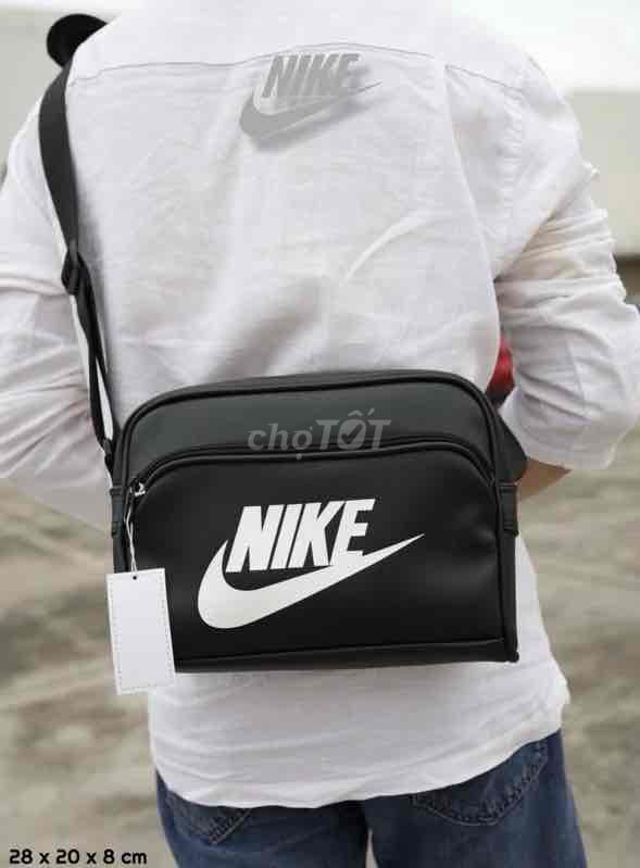 Túi Nike Heritage Shoulder Bag - Black