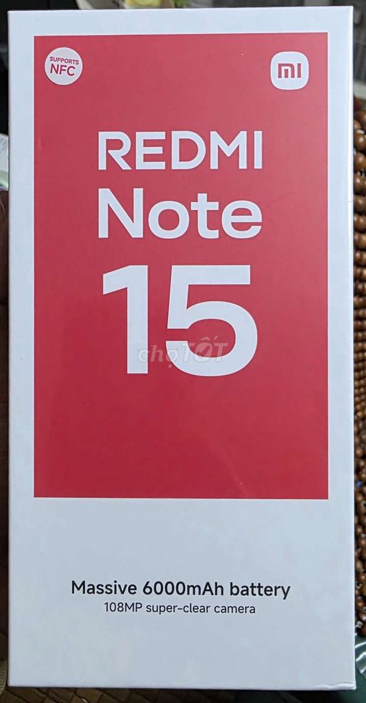 Xiaomi Redmi Note 15 128GB Đen, mới, Nguyên seal. Mua bán Điện thoại tại Quận Thanh Xuân Hà Nội được đăng bởi Nguyễn Tuấn Anh hình 1