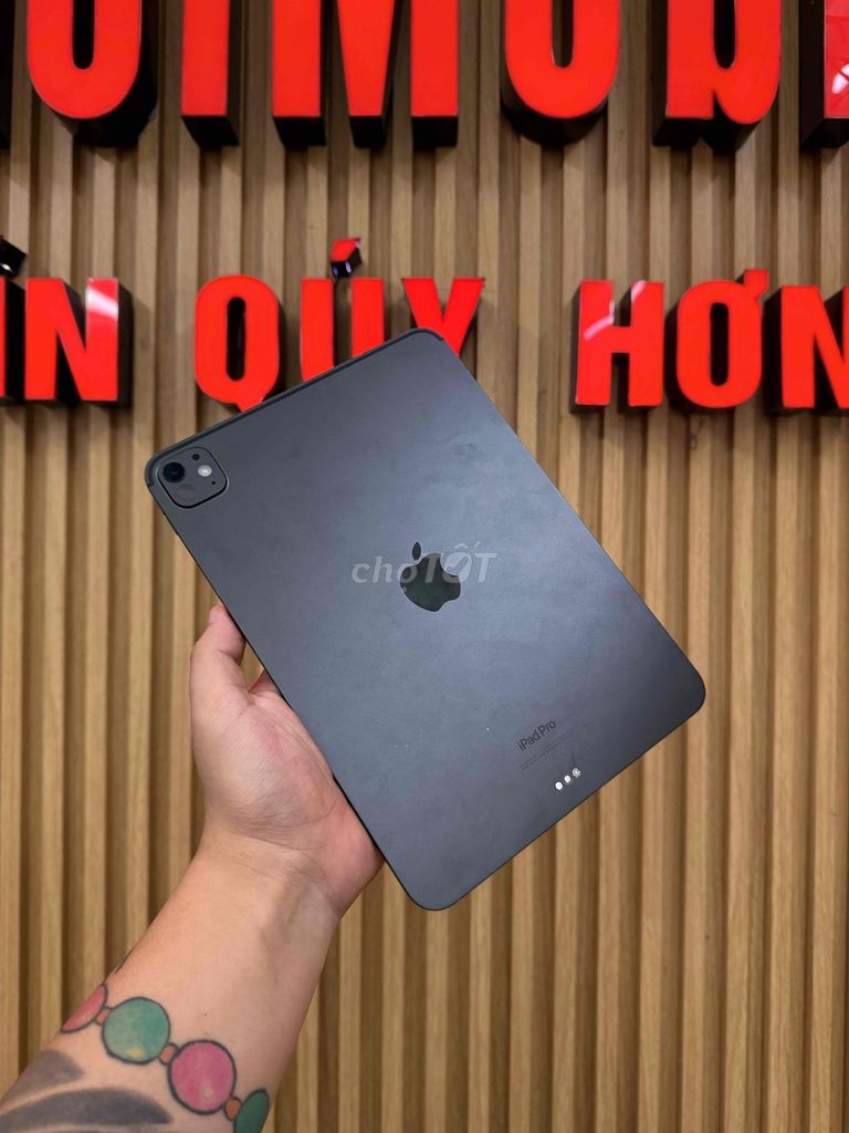 Apple iPad Pro M4 11 inch 256GB. Mua bán Máy tính bảng tại Quận Đống Đa Hà Nội được đăng bởi  HT Mobie Trả góp nợ xáu bao duyệt hình 1