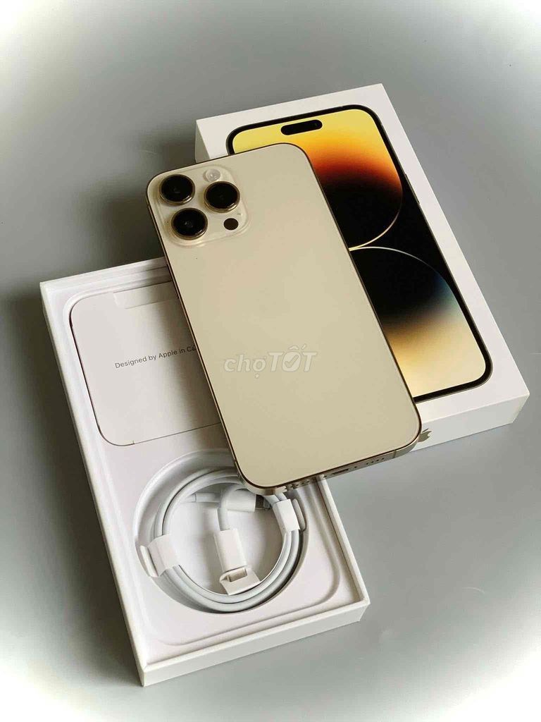 Apple iPhone 14 Pro Max 256GB Vàng. Mua bán Điện thoại tại Huyện Gia Lâm Hà Nội được đăng bởi Doremon hình 1