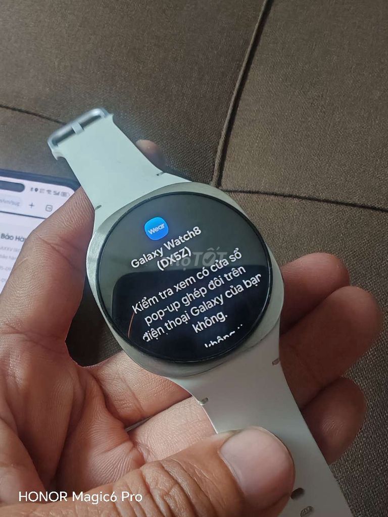 Samsung Galaxy Watch 8 Trắng 40mm. Mua bán Thiết bị đeo thông minh tại Quận 12 Tp Hồ Chí Minh được đăng bởi Nam hình 1