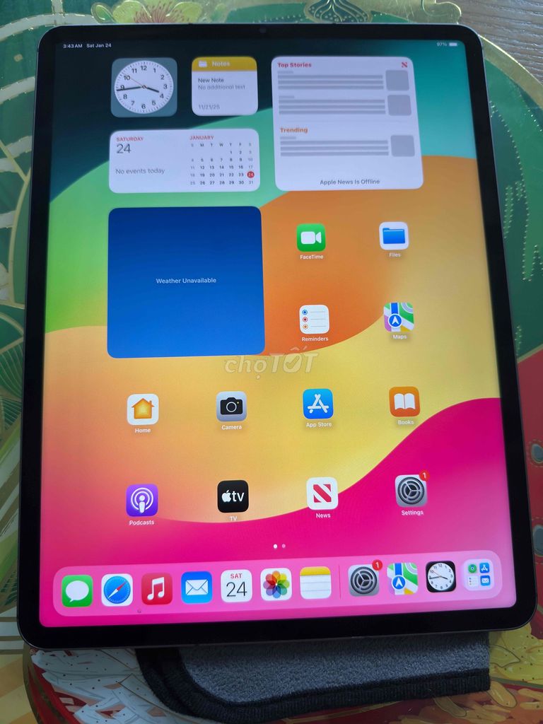 Apple iPad Pro 12.9 M1 128GB 5G+Wifi. Mua bán Máy tính bảng tại Huyện Củ Chi Tp Hồ Chí Minh được đăng bởi Đỗ Trọng Nghĩa hình 1