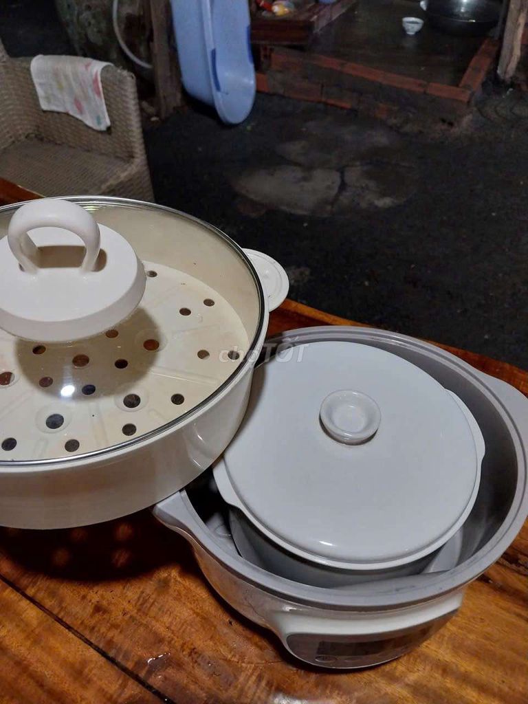 Nồi nấu chậm Bear 1.6 lít Trắng. Mua bán Bếp, lò, đồ điện nhà bếp tại Huyện Càng Long Trà Vinh được đăng bởi Như  Ý hình 1