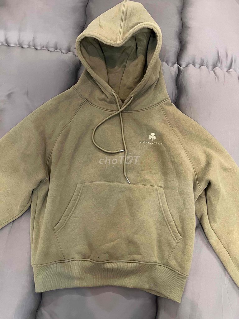 Áo hoodie nỉ bông unisex xanh cốm size M. Mua bán Quần áo tại Thành phố Biên Hòa Đồng Nai được đăng bởi Le Thanh Phong hình 1