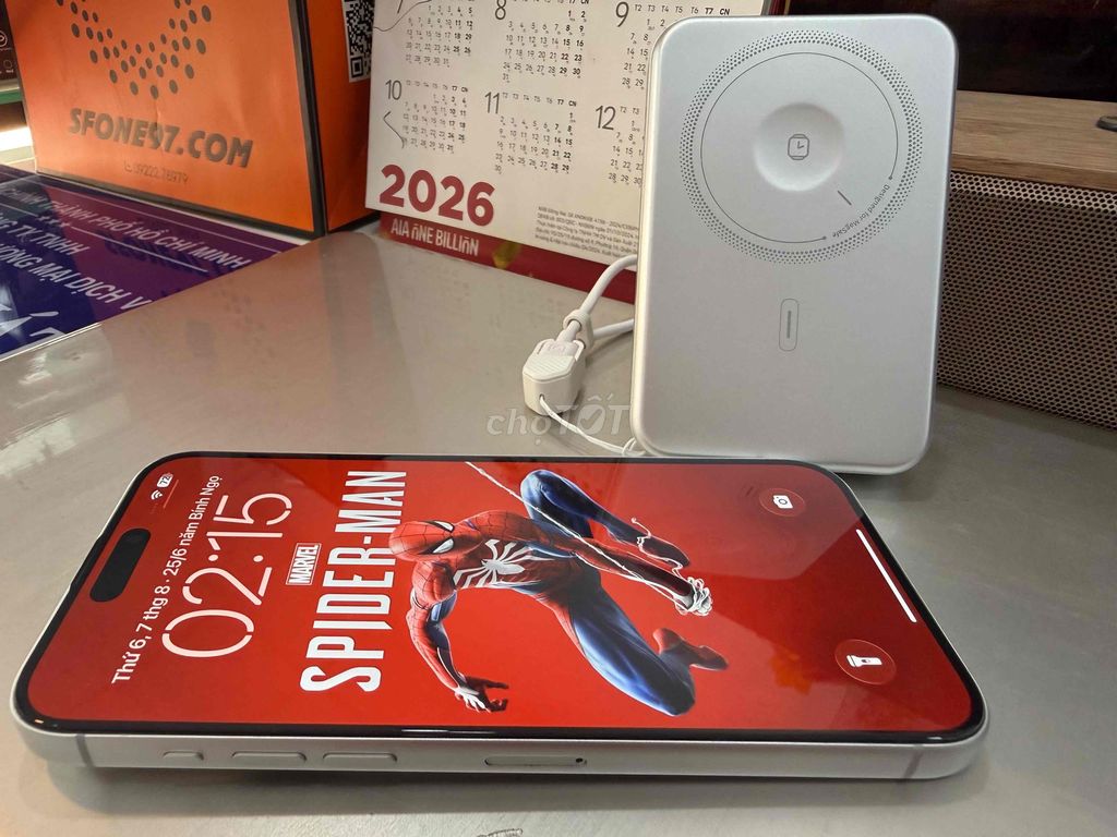 iPhone 14 Pro Max 256GB Bạc 2 sim 8x%. Mua bán Điện thoại tại Thị xã Bến Cát Bình Dương được đăng bởi Roland Garox hình 1