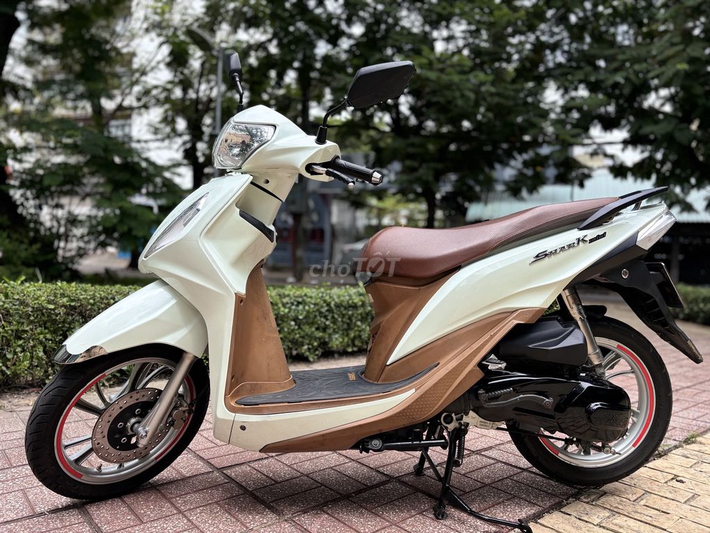 🌈👍🤩SYM Shark Mini fi bstp125cc, ngay chủ màu trắng