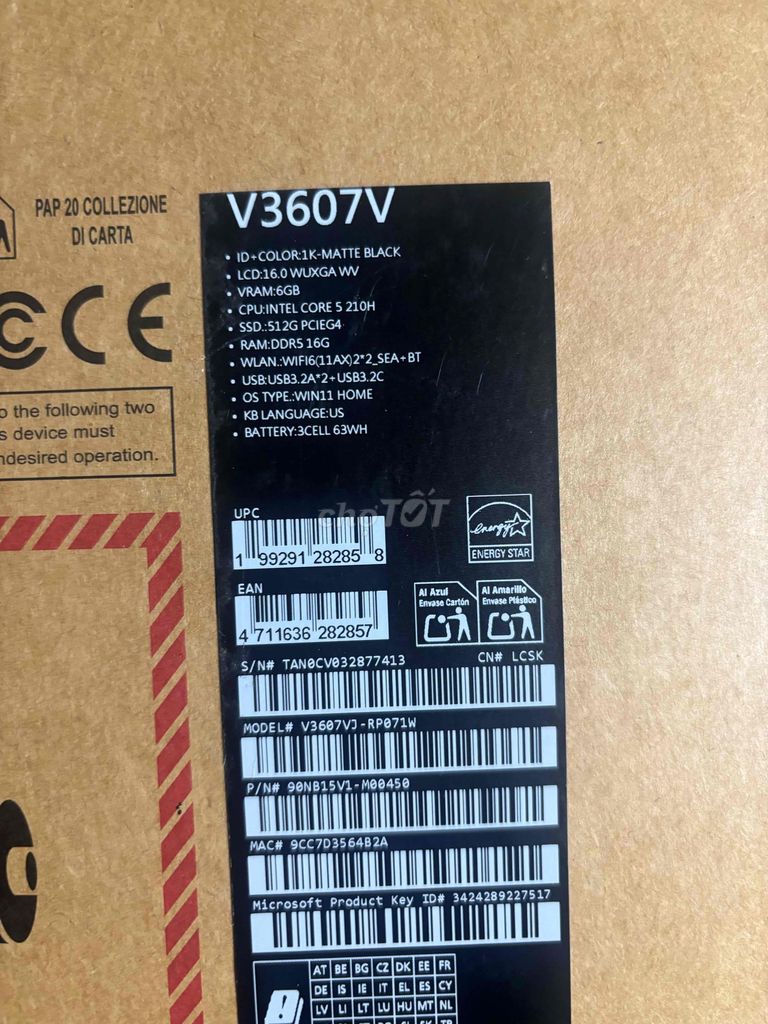 ASUS V3607V i5-210H 16GB/512GB. Mua bán Laptop tại Quận Hoàng Mai Hà Nội được đăng bởi Hiếu hình 1