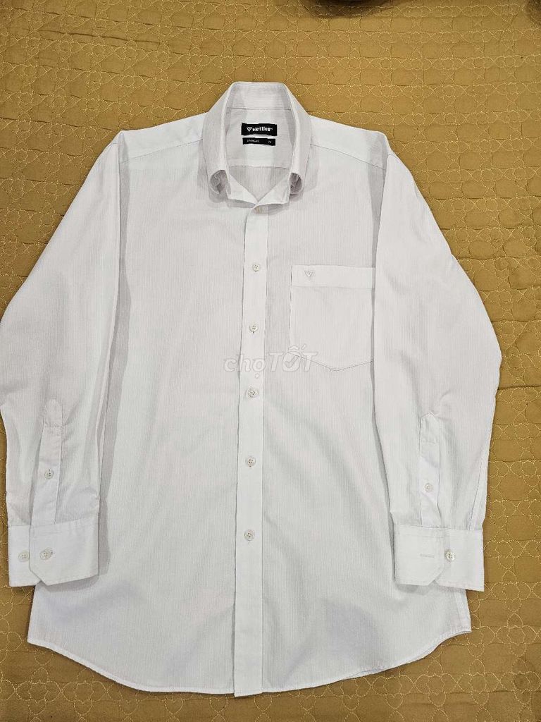 Áo sơ mi Việt Tiến Nam size 40 Trắng. Mua bán Quần áo tại Quận Gò Vấp Tp Hồ Chí Minh được đăng bởi  Nam Tan hình 1