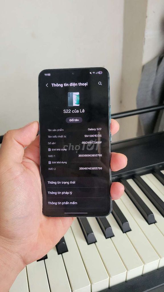 Samsung Galaxy S22 Đen. Mua bán Điện thoại tại Thành phố Thủ Đức Tp Hồ Chí Minh được đăng bởi Lê Thanh Phúc hình 1