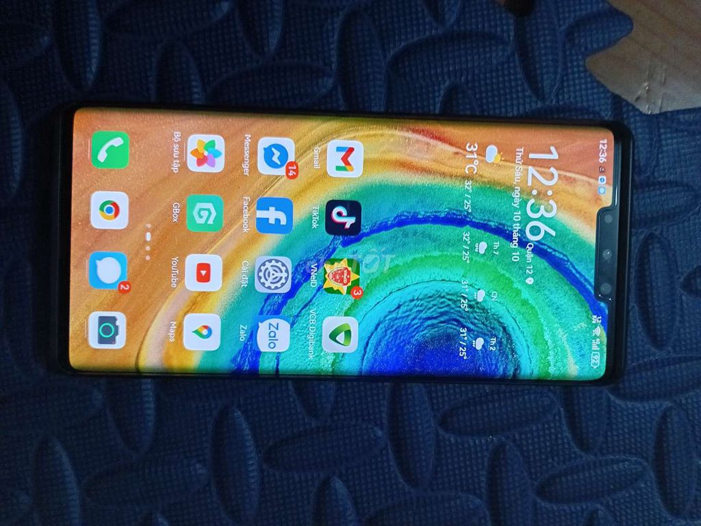 Dư máy e cần bán mate 30 pro 5g. Mua bán Điện thoại tại Quận 12 Tp Hồ Chí Minh được đăng bởi Phat Nguyen hình 1