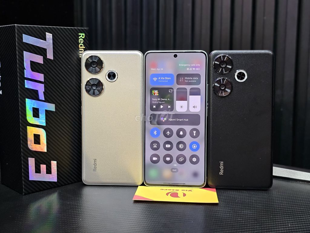 Xiaomi Redmi Turbo 3 Mới FullBox_Tặng 12th BH Vàng. Mua bán Điện thoại tại Thành phố Thủ Dầu Một Bình Dương được đăng bởi Vio Store Thủ Dầu Một hình 1